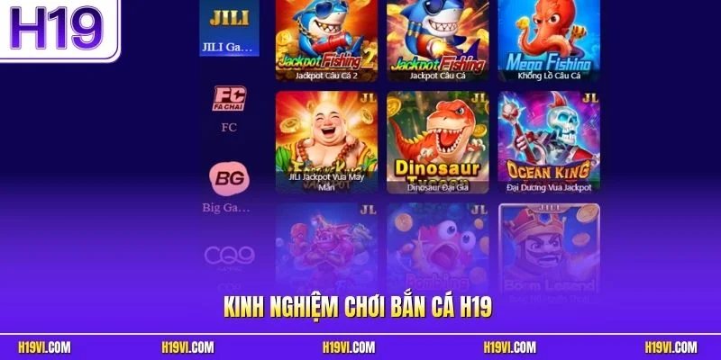 Kinh nghiệm chơi bắn cá